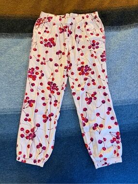 Victoria's Secret Pink Cherry-Print Pajama Bottoms